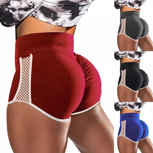 Women High Waist Ruched Butt Lift Yoga Pants Leg Long Athletic