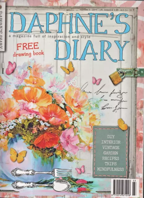 DAPHNES DIARY Number 3 2019 A Magazine Full of Inspiration And Style  Printed UK