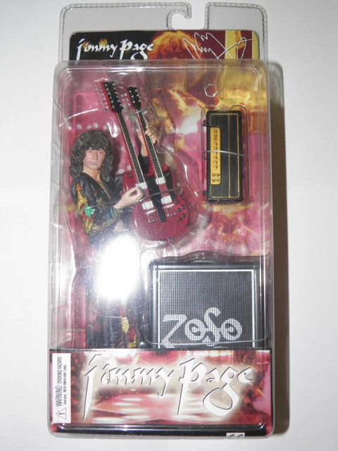 JIMMY PAGE LED Zeppelin Action Figure SEALED BOX ClassicBerry