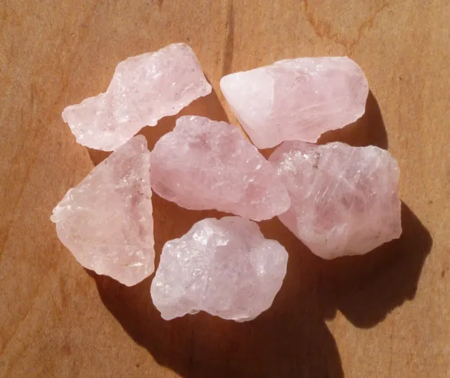 Morganite, pierres gemmes brutes naturelles, lot de 12,8 g /64 carats, Pakistan