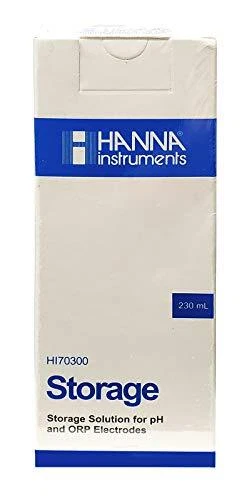 Hanna Instruments HI70300L pH/ORP Electrode Storage Solution 500mL 16.9oz Bottle