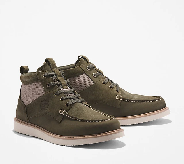chukka newmarket ii moc toe da uomo in marrone scuro