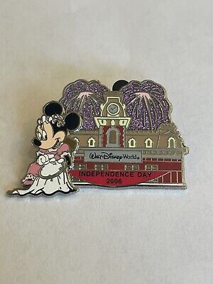 Disney Wdw Independence Day 2006 Minnie Mouse Pin Le 2000