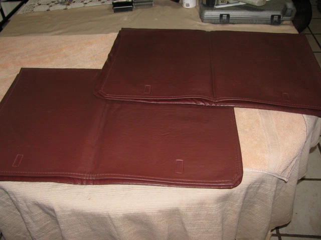1979-1983 Datsun 280Zx Coupe T-Top Glass Bag Storage Pair Oem Red Used 1979-1983 Datsun 280Zx Coupe T-Top Glass Bag Storage Pair Oem Red Used