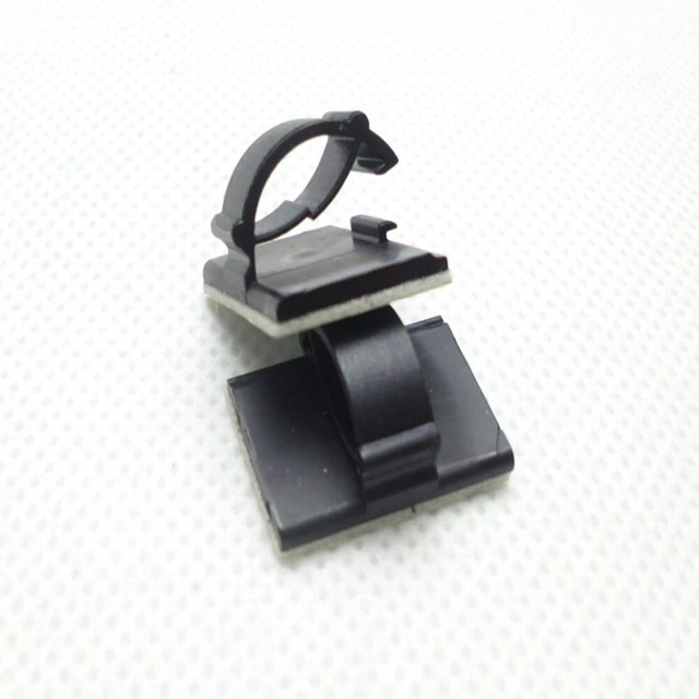 50pcs Adhesive Cable Wire Clips Cable Wire Management Kabelbinderhalter Klemmen