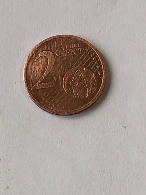 Pièce de 2 Centimes France 2015 en bon état pièce française de 5cts rare