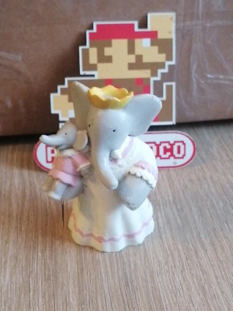 LOT 12 Figurine jouet BABAR L. DE BRUNHOFF Céleste 1990