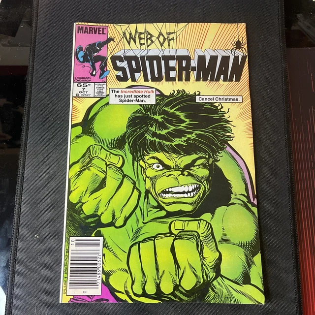 Web Of Spider Man Vol 1  # 7 October  1985