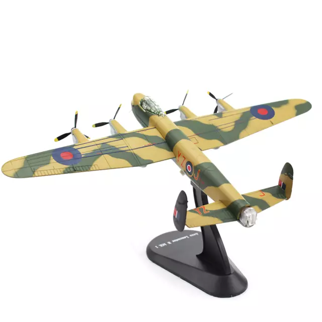1/144 Lancaster MK1 Bomber 617 Squadron Fighter Aircraft Model Military Scene