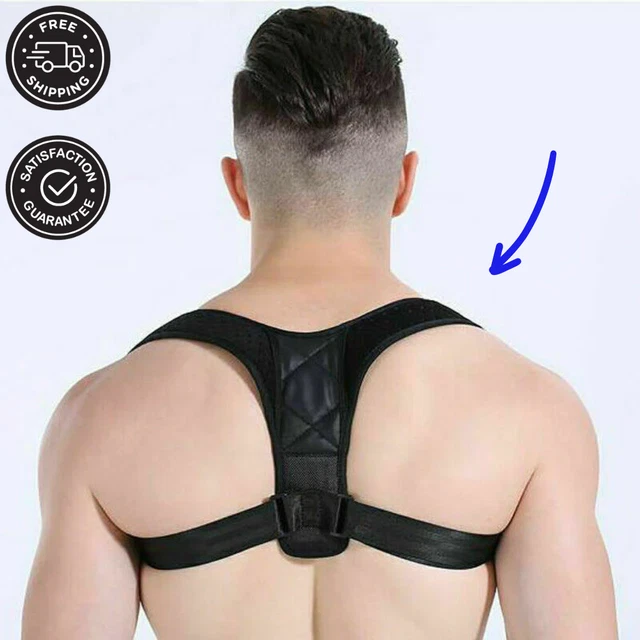 Corrector de postura ajustable soporte para el hombro para hombre y mujer