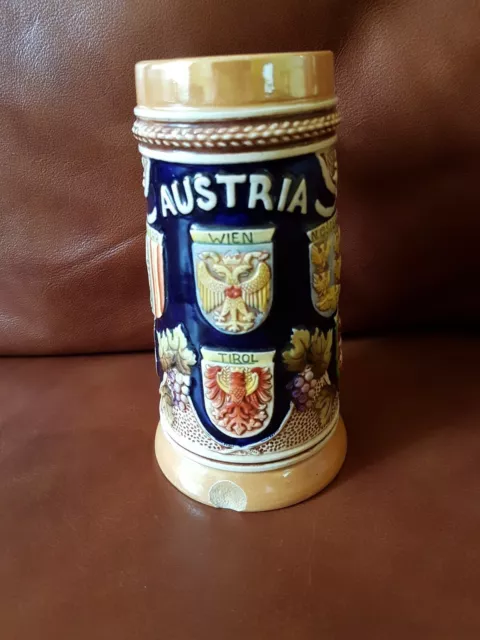 Original King Austria Beer Stein Tankard