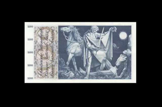 1.1.1967 Switzerland 100 Franken **Zurich** ~Rare~ "T" (( Ef+ ))