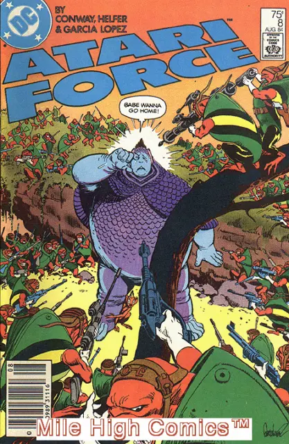 ATARI FORCE (1984 Series) #8 NEWSSTAND Fine Comics Book