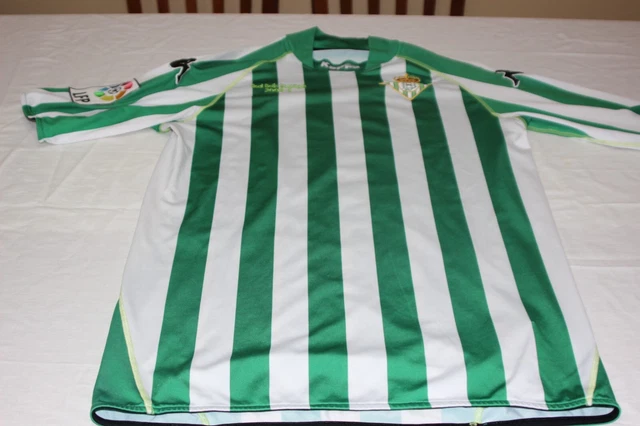 CAMISETA OFICIAL 1998-99 Real Betis Balompie Marca Kappa T/Xl Tiempo Denilson EUR 124,95 - ES
