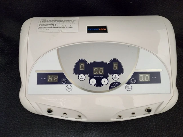 Máquina de desintoxicación de pies iónicos, máquina de limpieza de pies spa de iones iónicos dobles