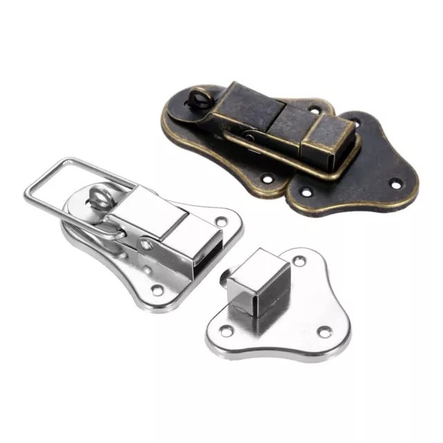 Kits Set Retro Toggle Hasp Latch Suitcase Box Luggage Hardware Buckle Clasp Lock