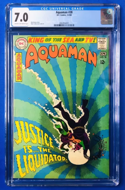 Aquaman #38 (3-4/1968) Dc Comics - **Cgc 7.0**