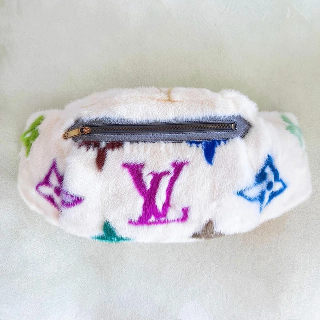 LOUIS VUITTON 2006 Runway Takashi Murakami Multicolor Monogram Mink Bumbag 18 000.00 PicClick UK