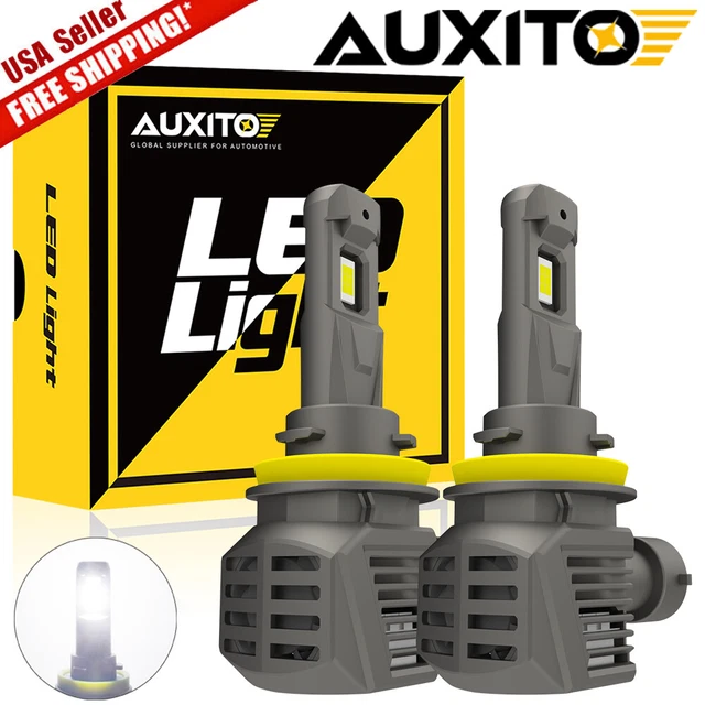 AUXITO H11 H16 H8 LED Headlight Bulbs Low Beam or Fog Light Wireless Cool White