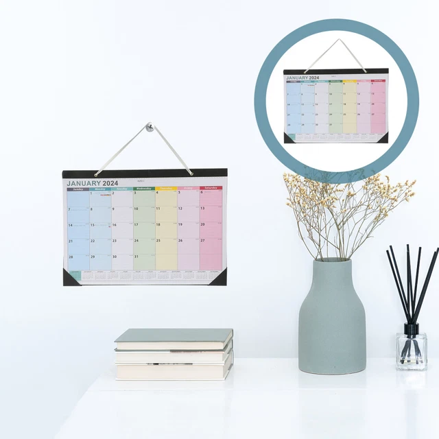 PAPER 2024 WALL Calendar Office Appointment 20242025 Yearly Planner £
