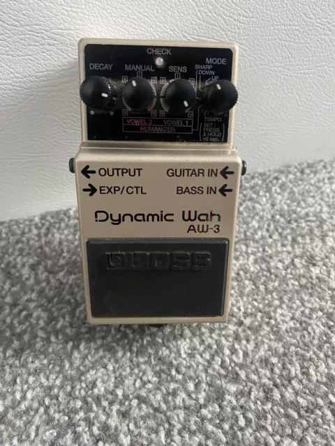 Boss AW-3 Dynamic Wah Pedal