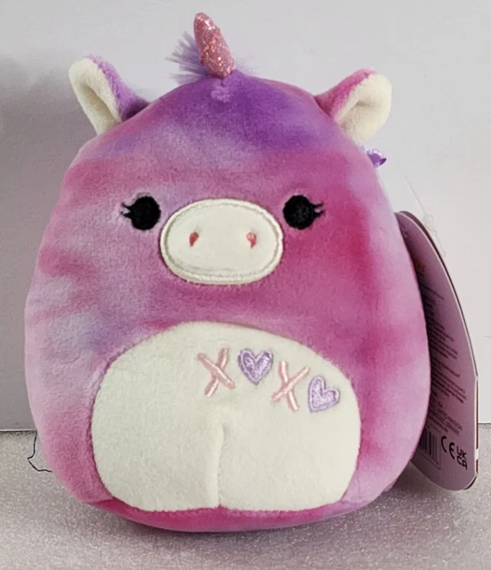 SQUISHMALLOWS VALENTINE'S DAY Squad Lola the Purple Pink Tie Dye