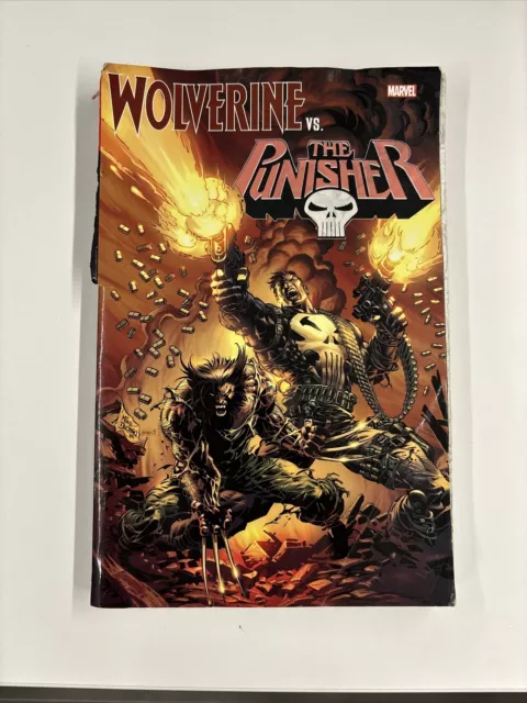 Marvel Comics - WOLVERINE VS THE PUNISHER TPB (480 PAGES) - Garth Ennis, Jim Lee