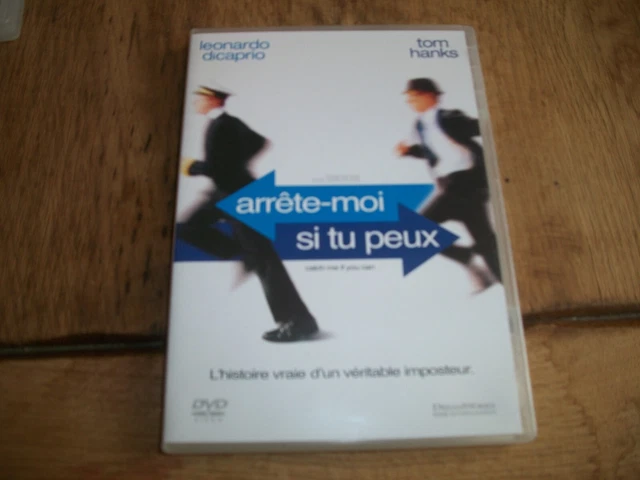 DVD,  arrête moi si tu peux, leonardo dicaprio, tom hanks, film comédie