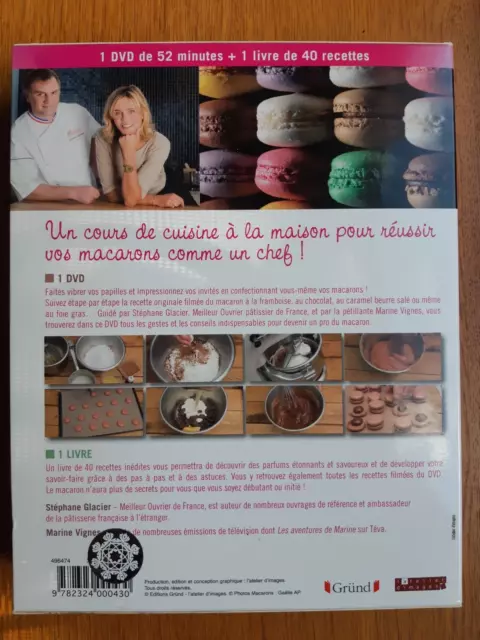 Atelier cuisine Macarons coffret Livre + DVD 2