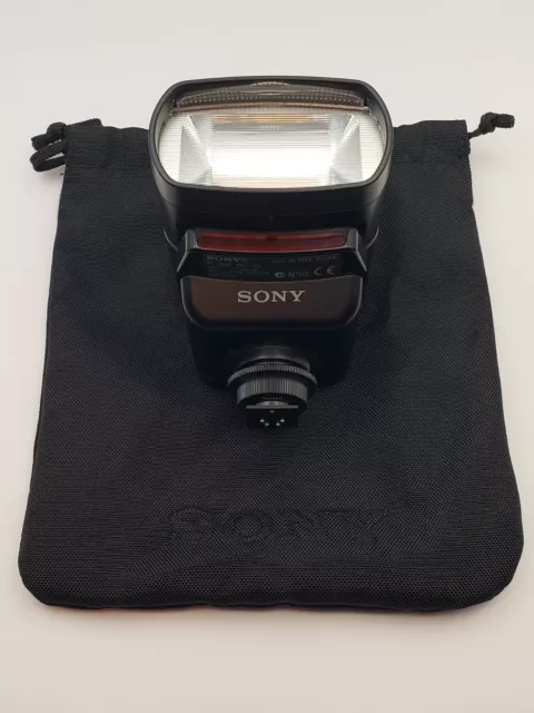 Sony HVL-F32X Shoe Mount Flash for Sony Cameras W/ Sony Bag - Black [Tested]