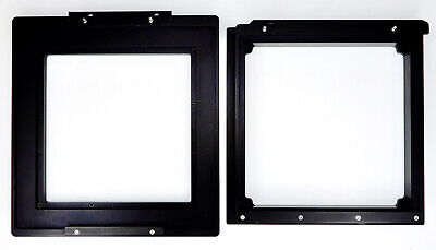2x Adapters to mount Sinar Copal Shutter to Chamonix 8x10 & Large