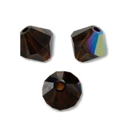 20 Perles Toupies 4mm cristal Swarovski - MOCCA AB Xilion