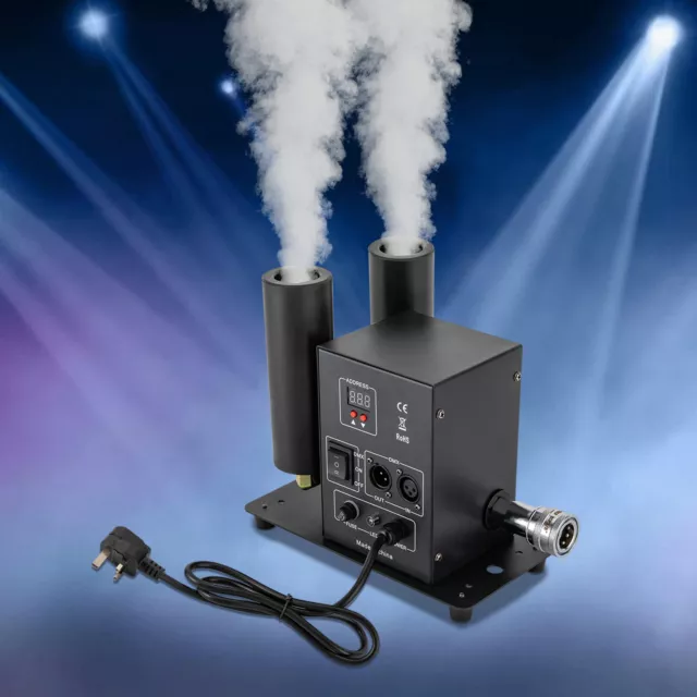 UK CO2 Cryo Jet Smoke Machine CO2 Cannon DMX Blaster DJ Disco Stage Fog Machine