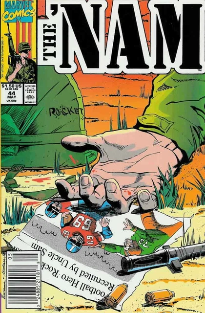 Nam, The #44 (Newsstand) FN; Marvel | Vietnam War comic - we combine shipping