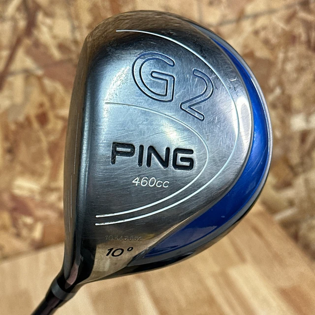 G2 PING 460 cc 10° TFC 100 D Left Handed Tin Flex Control Regular With Headcover