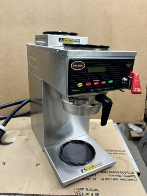 Curtis Alpha 3GT Commercial Coffee Brewer Model SCALP3GT63A000