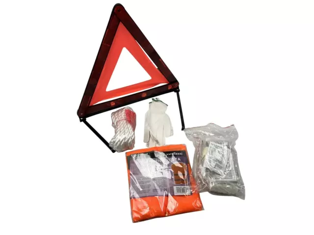 AUTOGADGET® 6 IN 1 - Set pronto soccorso auto 2024 - scatole di