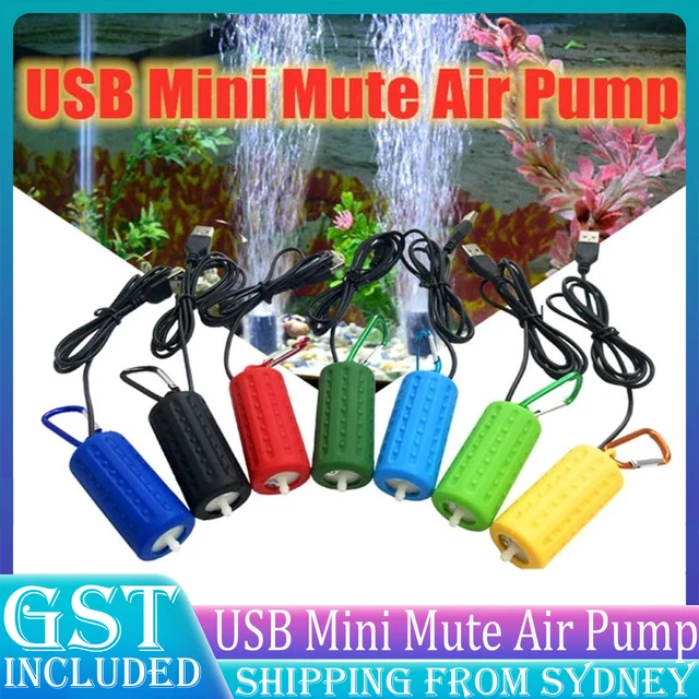 Ultra Silent Portable Mini USB Aquarium Fish Tank Oxygen Air Pump Energey Saving