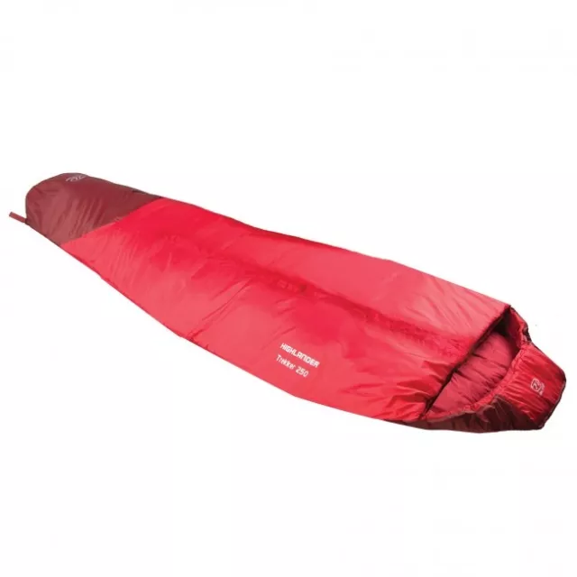 Térmico Zoom Trekker 250 Saco de Dormir Rojo Ligero