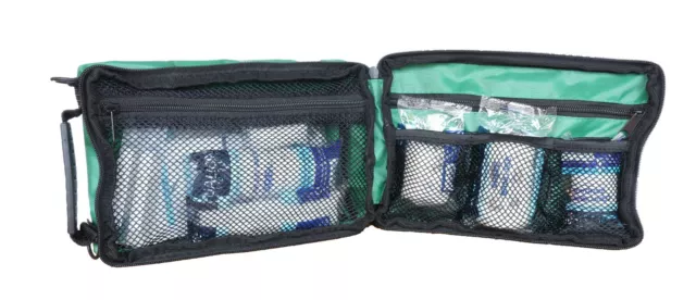 Qualicare Home & Travel / Vehicle First Aid Kit Bag - Handy & Compact 2