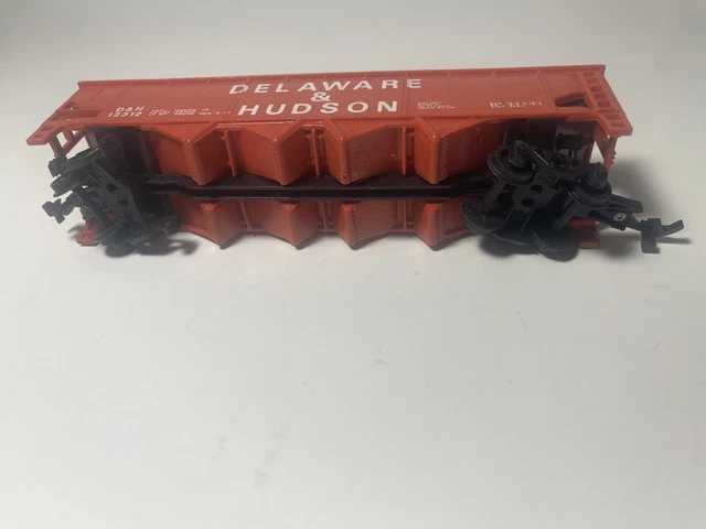 BACHMANN DELAWARE & HUDSON D & H 12312, Coal Hopper Car, Red (9686) Vintage 5