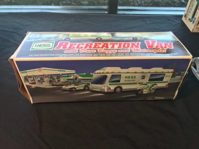 1998 HESS TRUCK - Toy Recreational Vehicle with Dune Buggy - NEW in original box