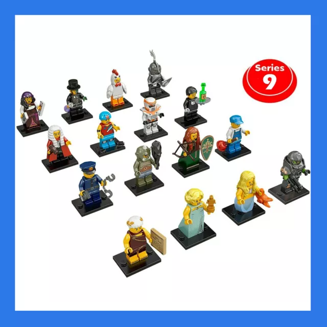 Lego 71000 Minifigures Originali - Serie 9 - Scegli Il Personaggio