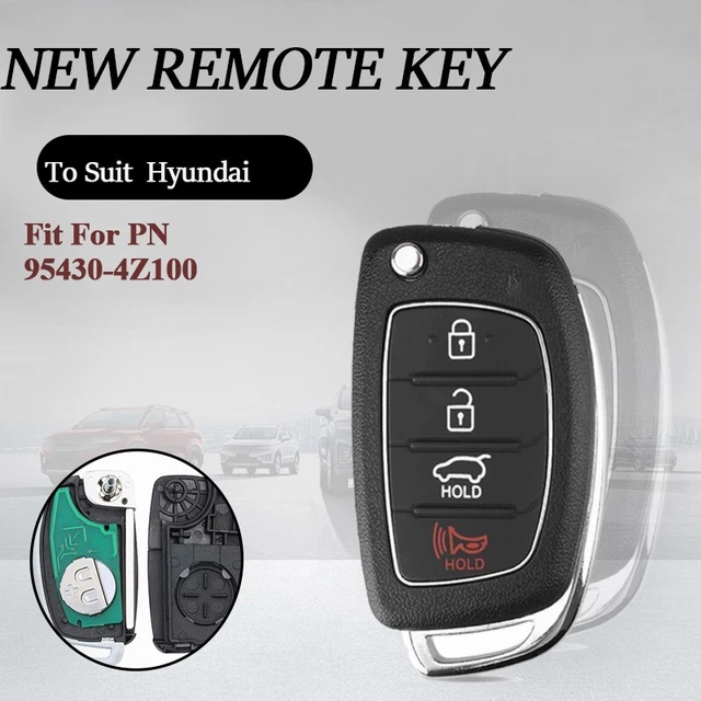 95430-4Z100 Keyless Remote 2013 2014 2015 2016 For Hyundai Santa Fe Car  Key Fob