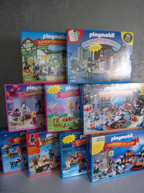 Playmobil Calendrier de l'Avent Jeux d'hiver 3955 (boite abîmée) - Au Pays des Enfants
