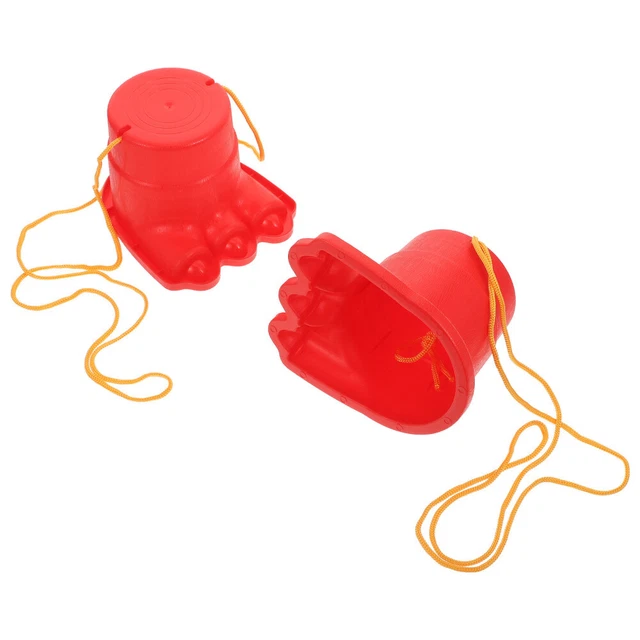 2 Pcs Stilts Abs Preschool Kids Birthday Favors Walking Cups