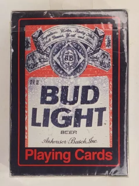 Vintage Sealed Bud Light Deck of Playing Cards  Number 371 Official Product