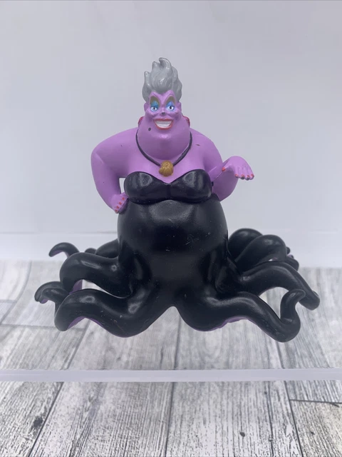 Vintage Disney Little Mermaid Ursula PVC Figure Cake Topper Toy Smiling 4 Inches Vintage Disney Little Mermaid Ursula PVC Figure Cake Topper Toy Smiling 4 Inches