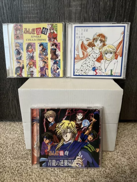 Fushigi Yuugi yugi ANIME SOUNDTRACK CD JAPAN ost anime series rare Lot Of 3