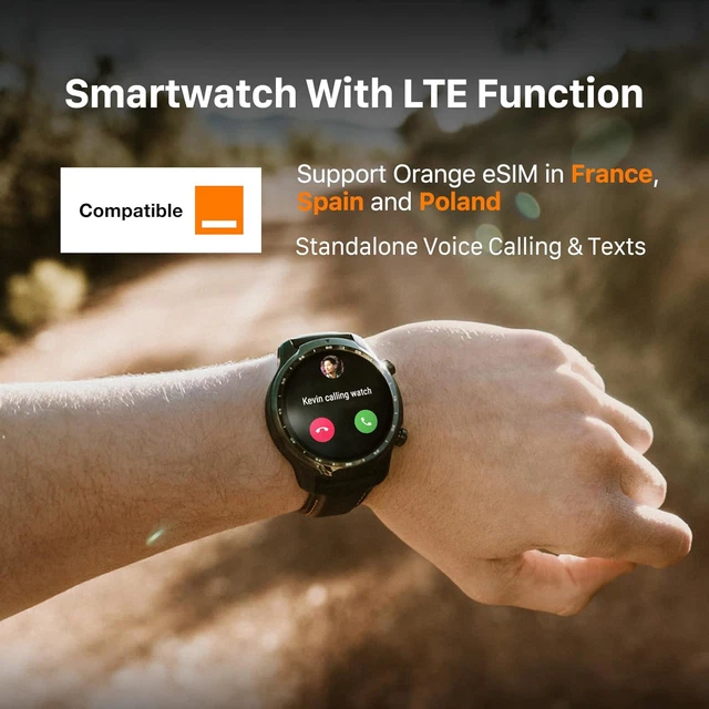 TICWATCH PRO 3 LTE smartwatch, Wear OS by Google, Snapdragon